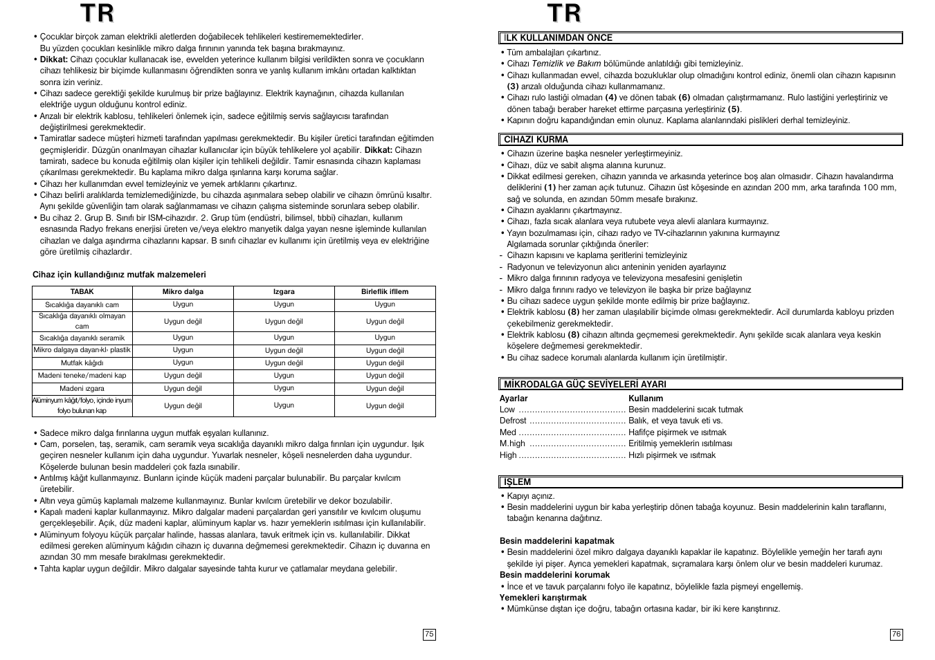 Elta MW170GE User Manual | Page 39 / 57