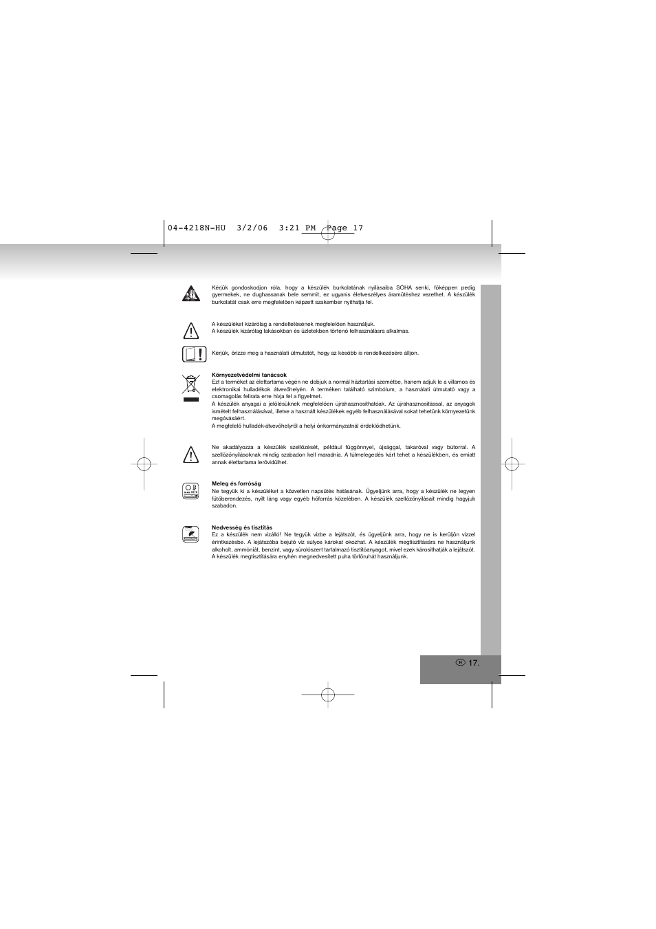 Elta 4218N User Manual | Page 17 / 46
