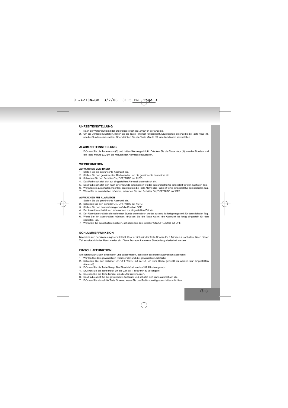 Elta 4218N User Manual | Page 3 / 46