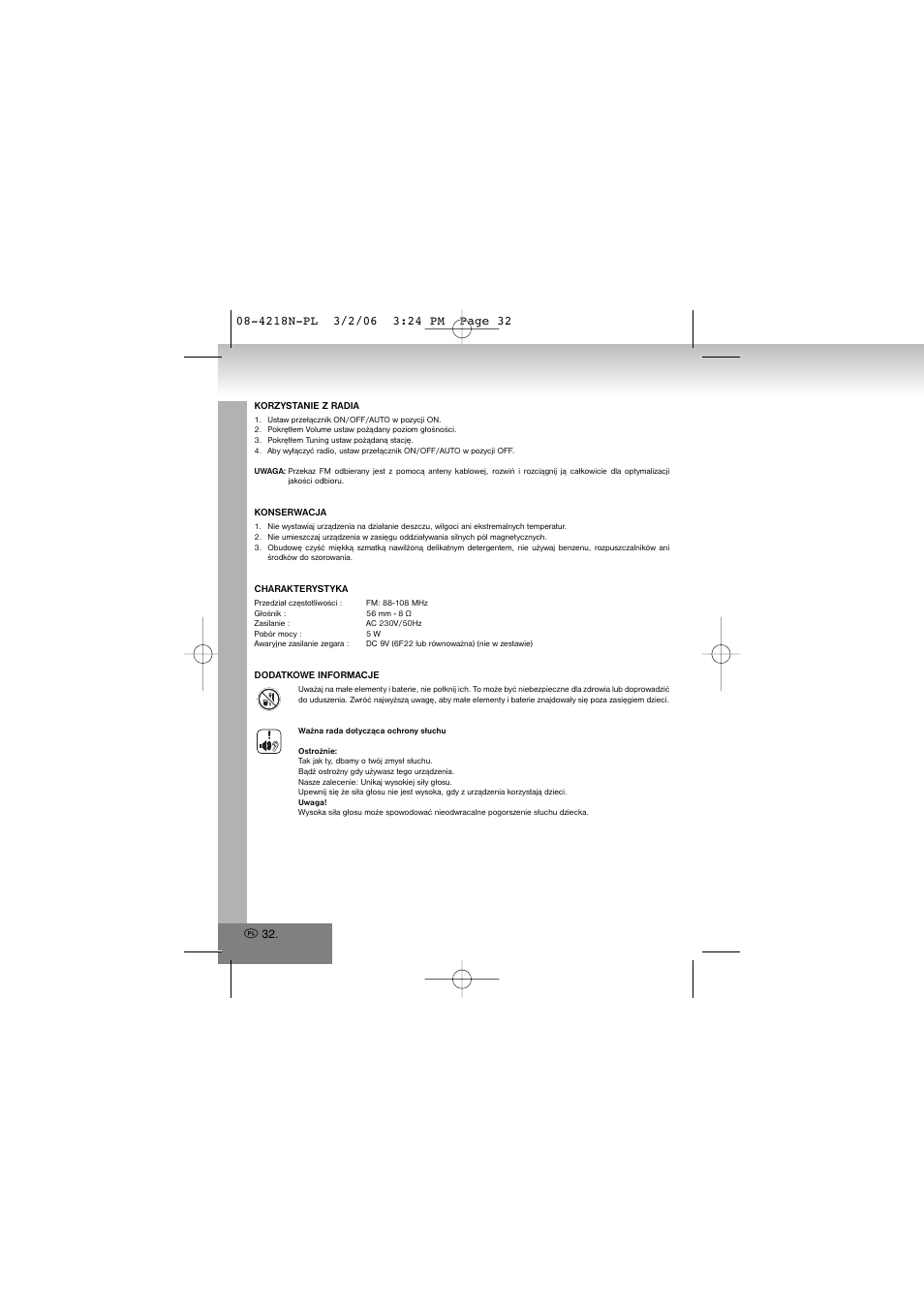 Elta 4218N User Manual | Page 32 / 46