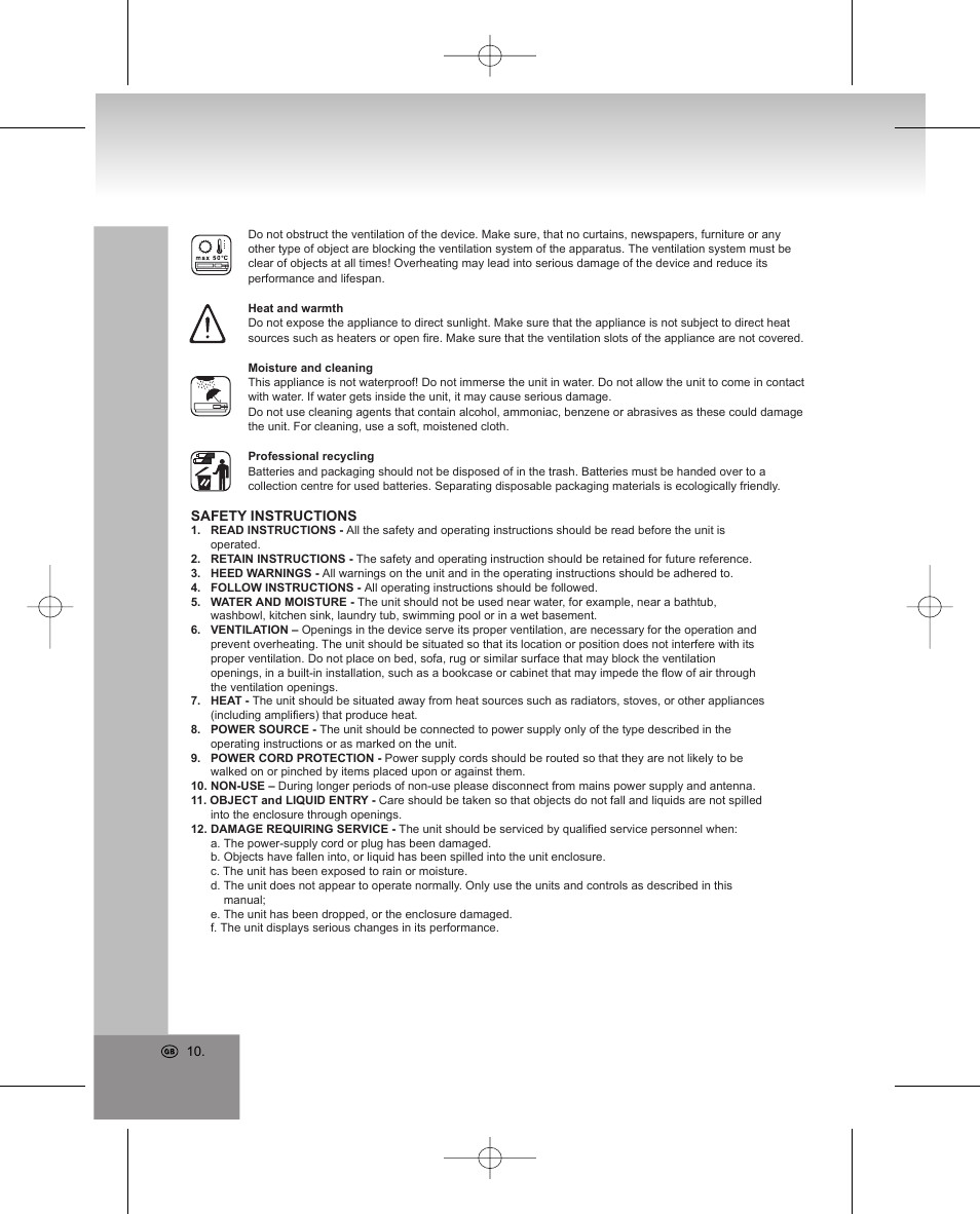 Elta 4224 User Manual | Page 10 / 100