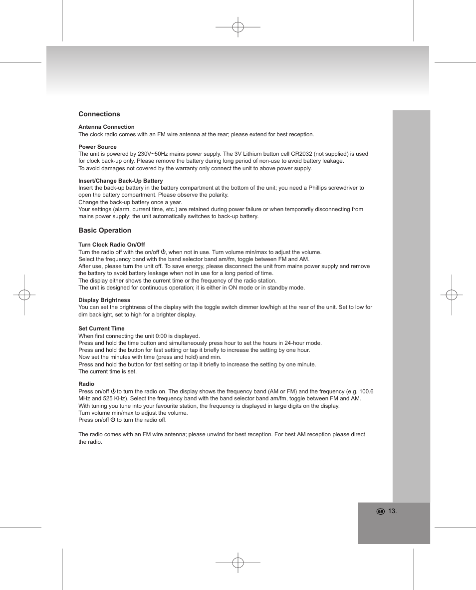 Elta 4224 User Manual | Page 13 / 100