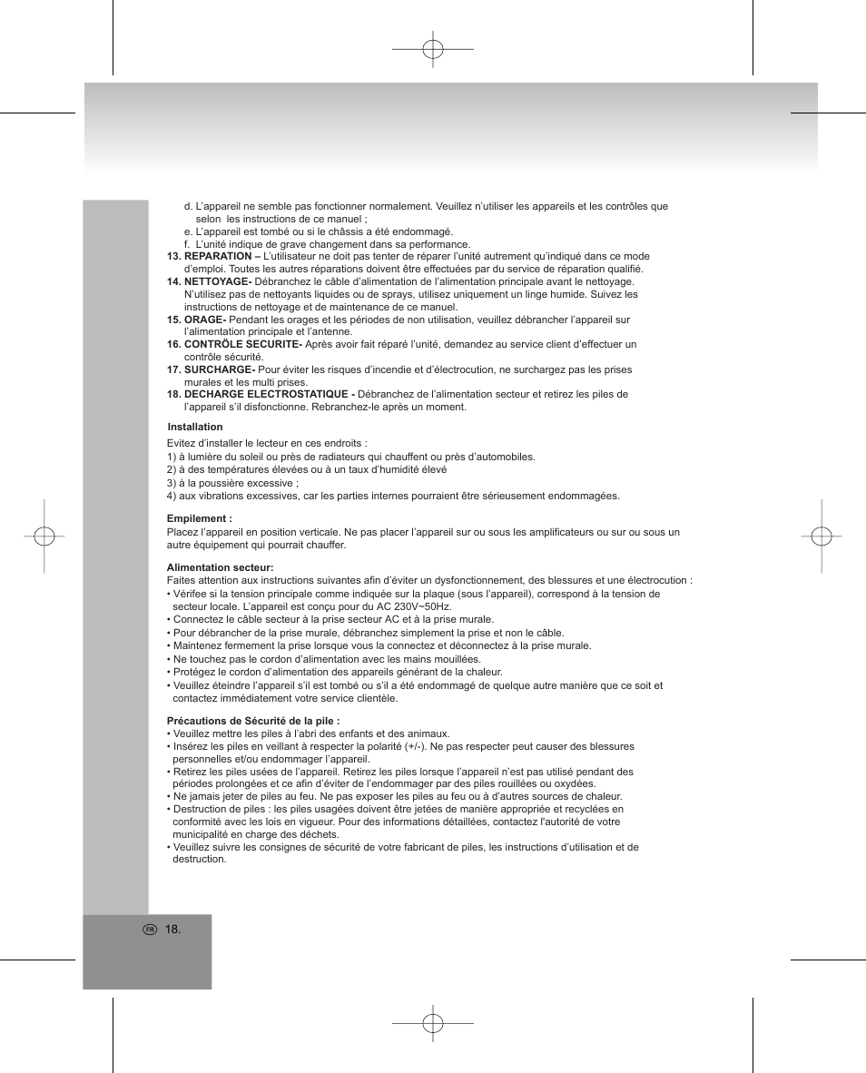 Elta 4224 User Manual | Page 18 / 100