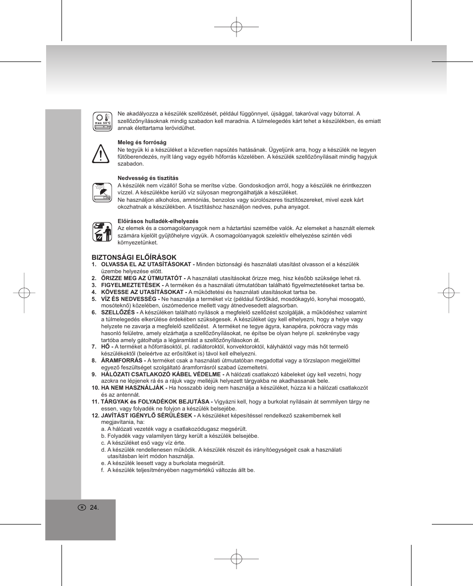 Elta 4224 User Manual | Page 24 / 100