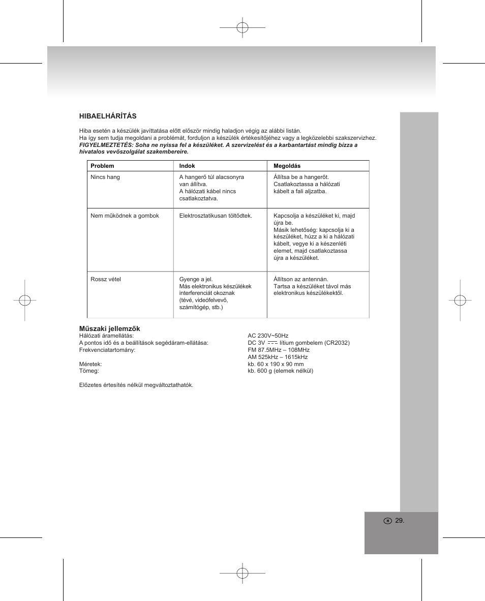 Elta 4224 User Manual | Page 29 / 100