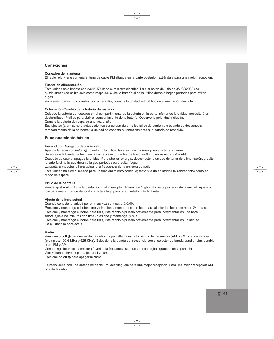 Elta 4224 User Manual | Page 41 / 100