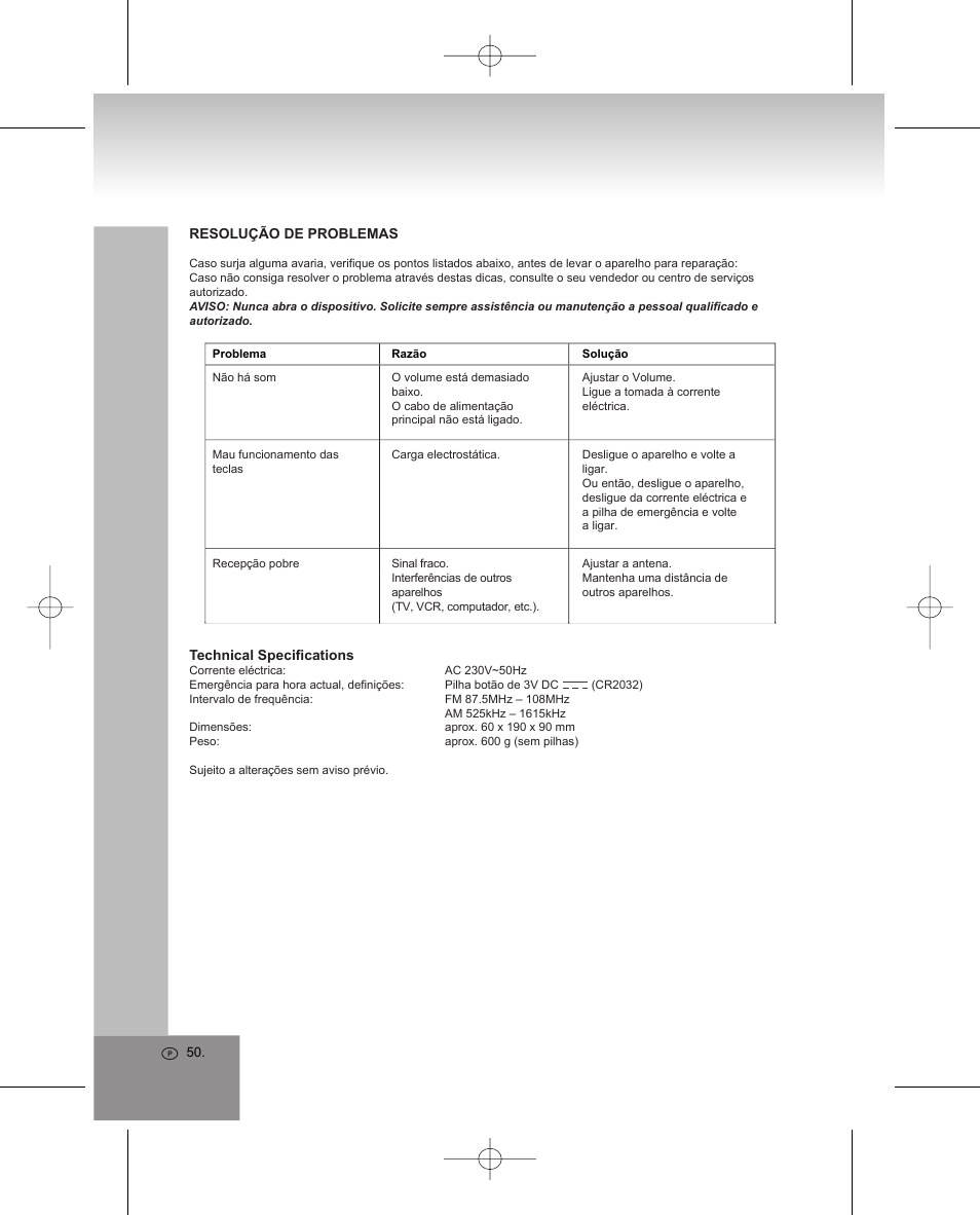 Elta 4224 User Manual | Page 50 / 100