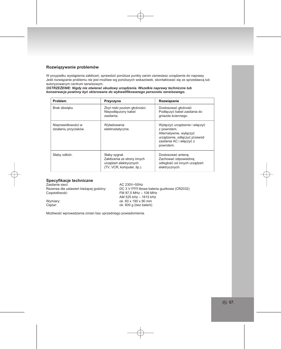 Elta 4224 User Manual | Page 57 / 100