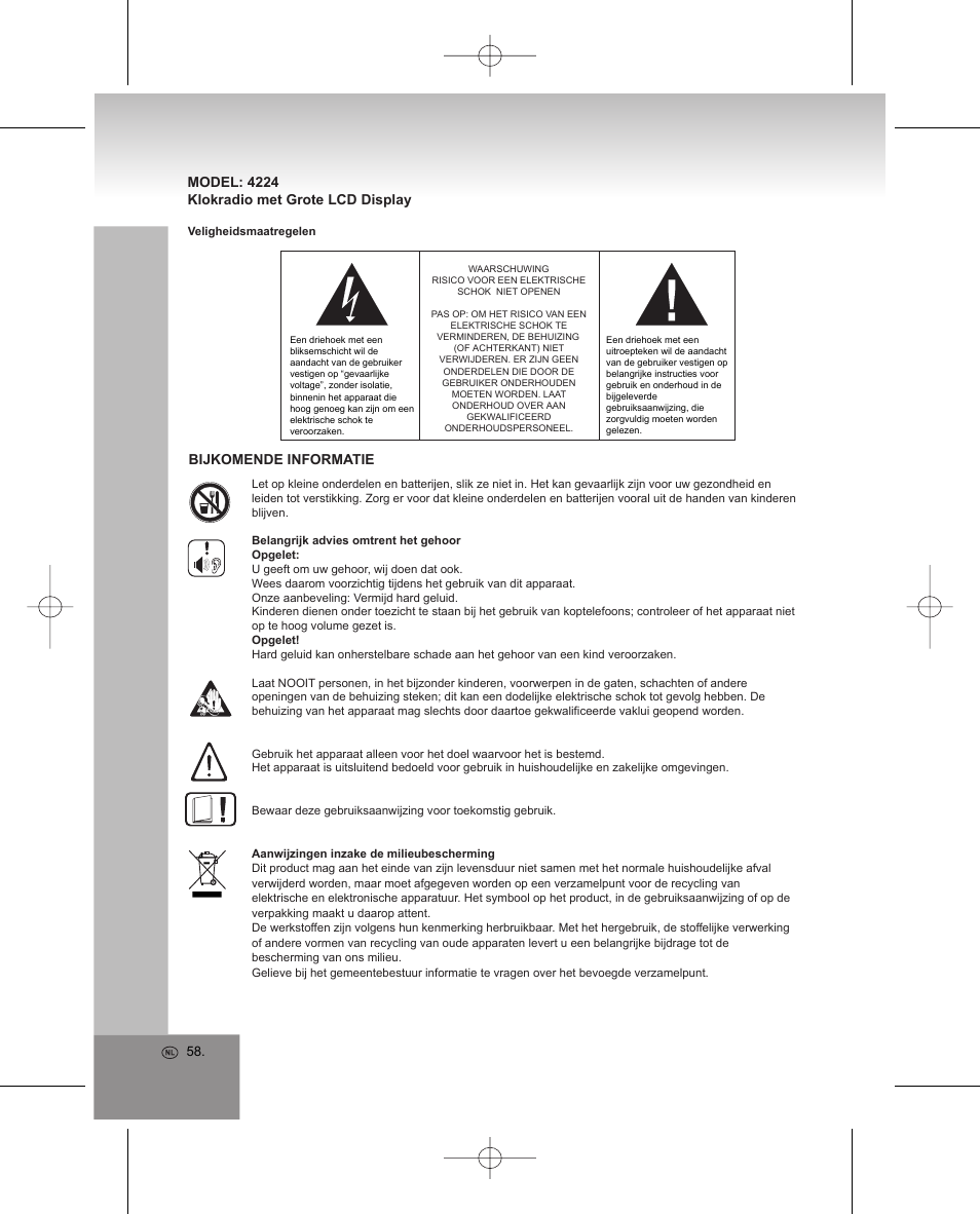 Elta 4224 User Manual | Page 58 / 100