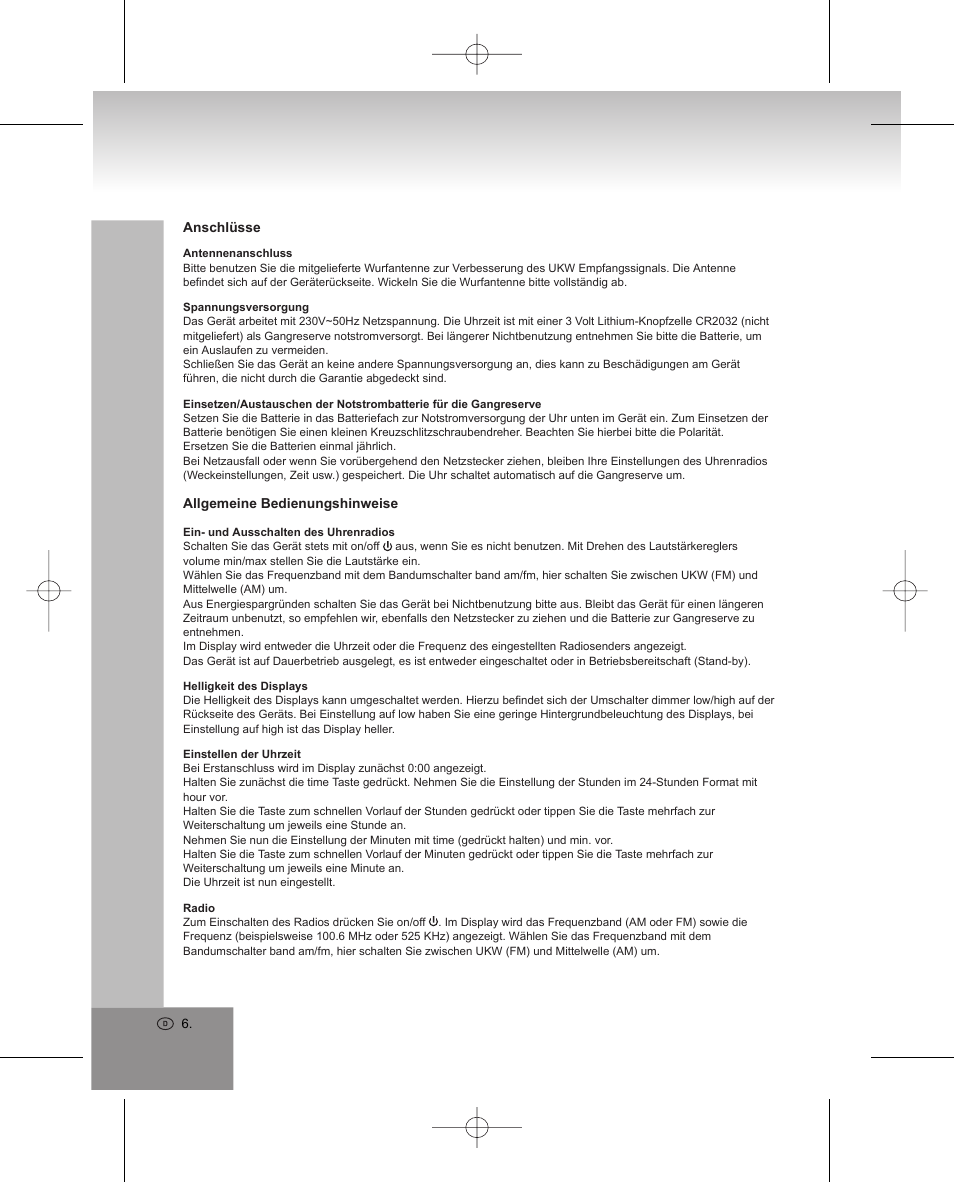 Elta 4224 User Manual | Page 6 / 100