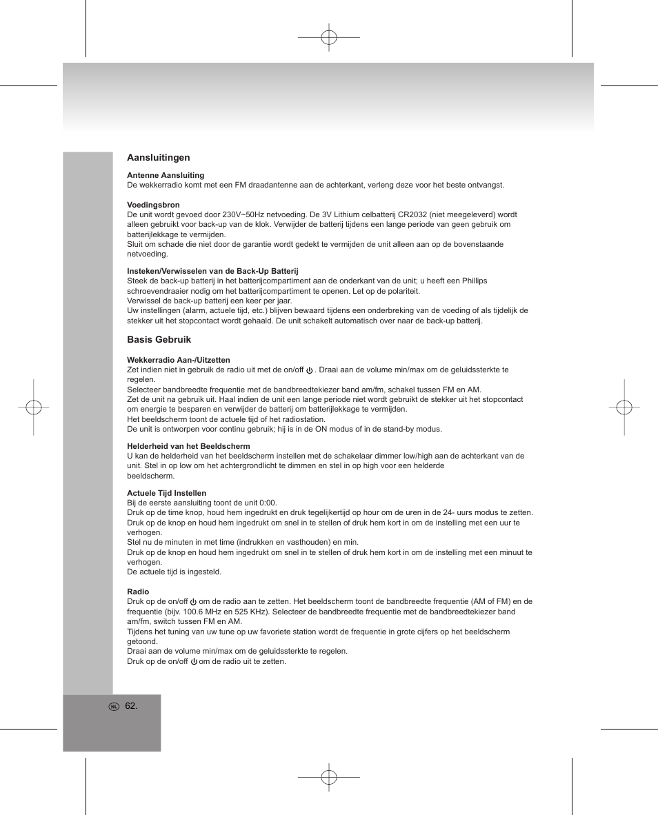 Elta 4224 User Manual | Page 62 / 100