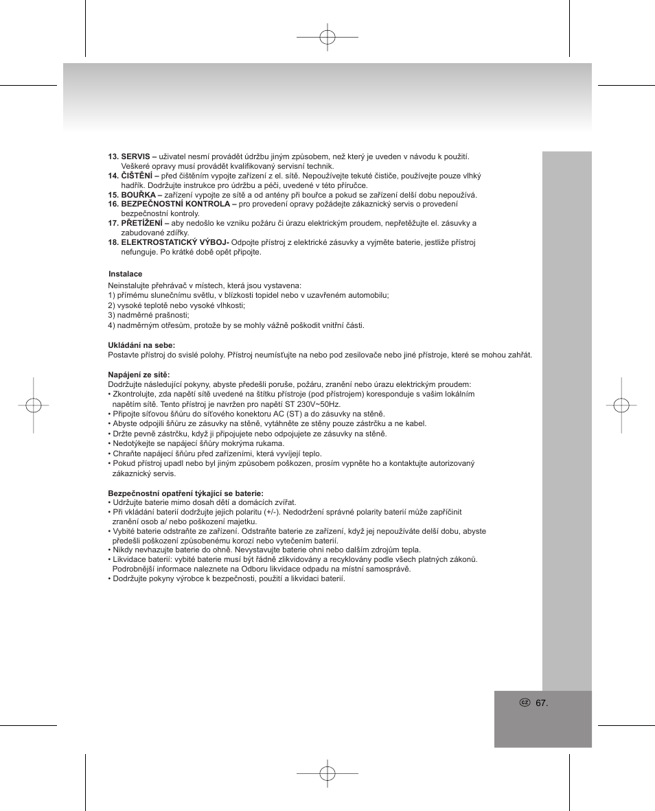 Elta 4224 User Manual | Page 67 / 100