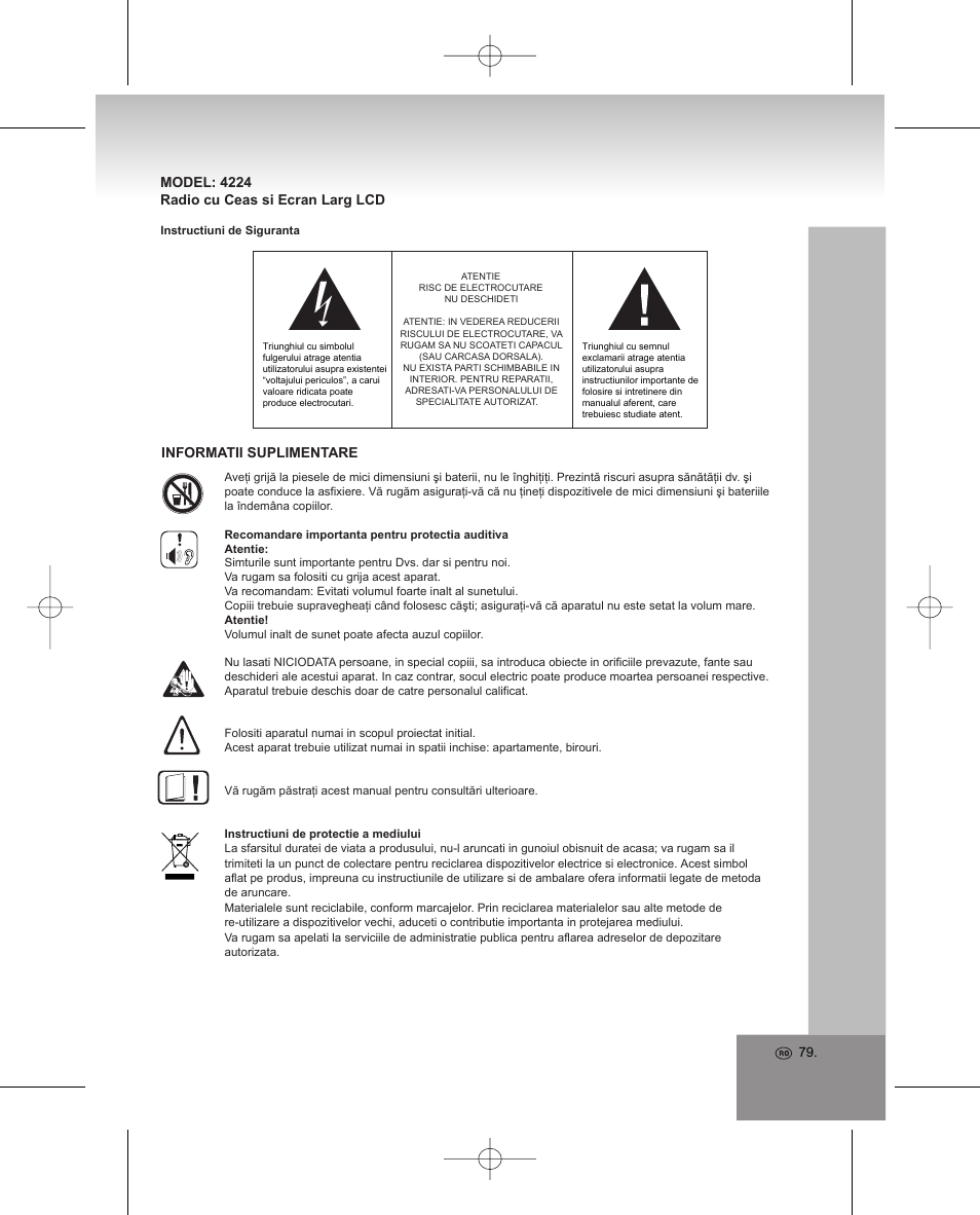 Elta 4224 User Manual | Page 79 / 100