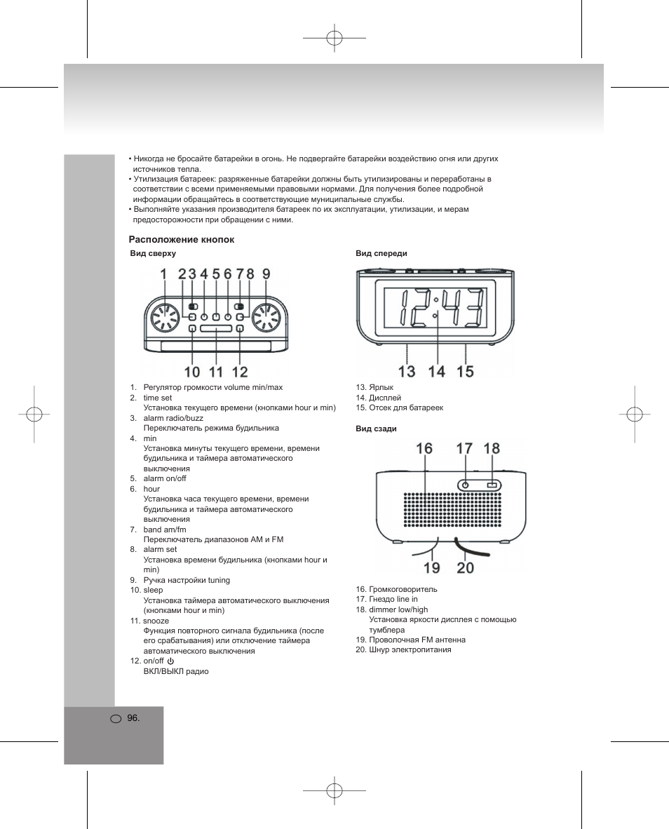 Elta 4224 User Manual | Page 96 / 100