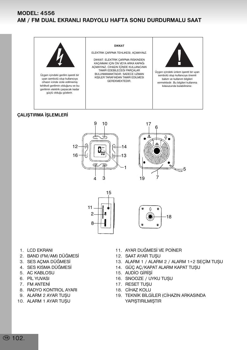 Elta 4556 User Manual | Page 102 / 112