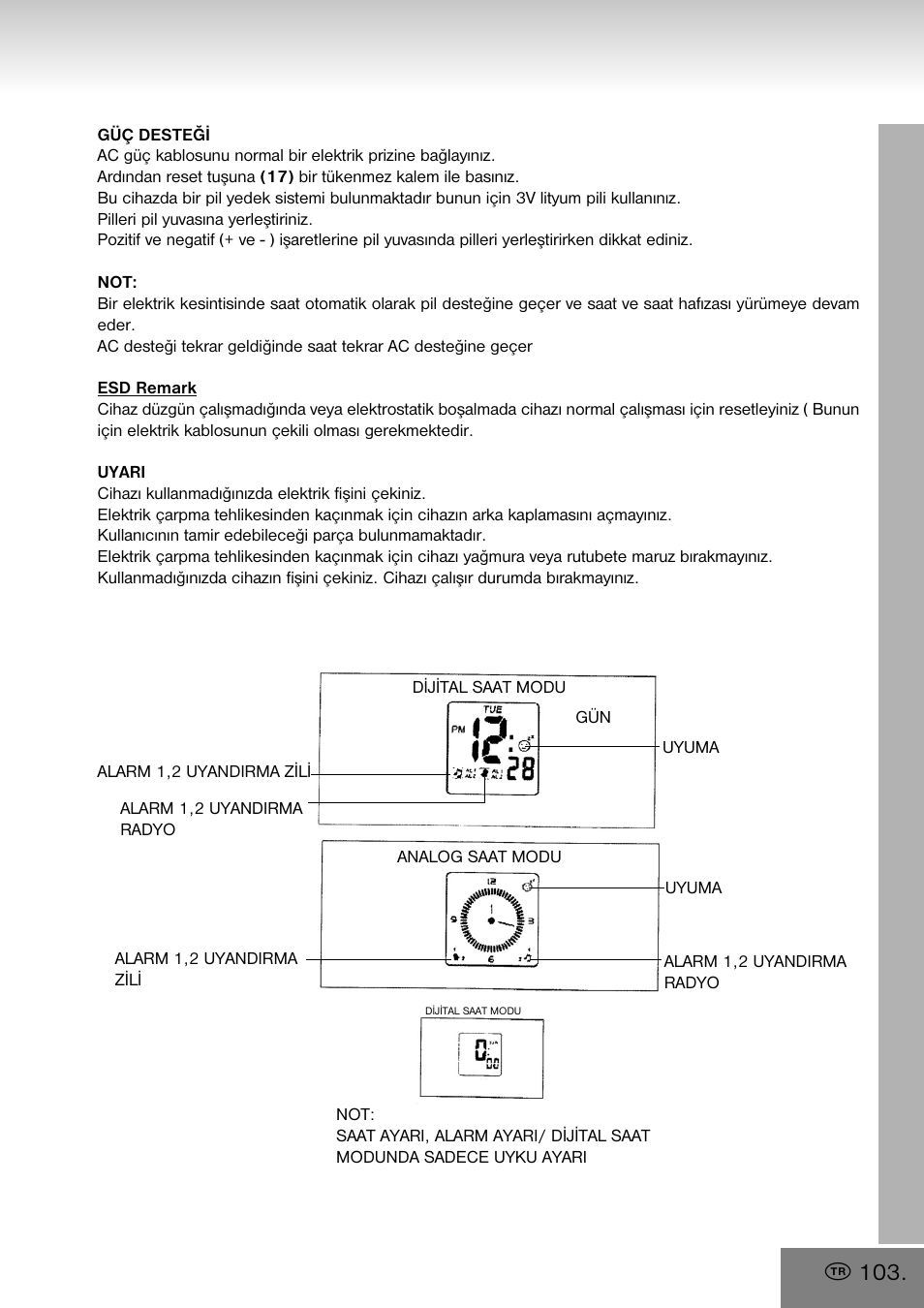 Elta 4556 User Manual | Page 103 / 112