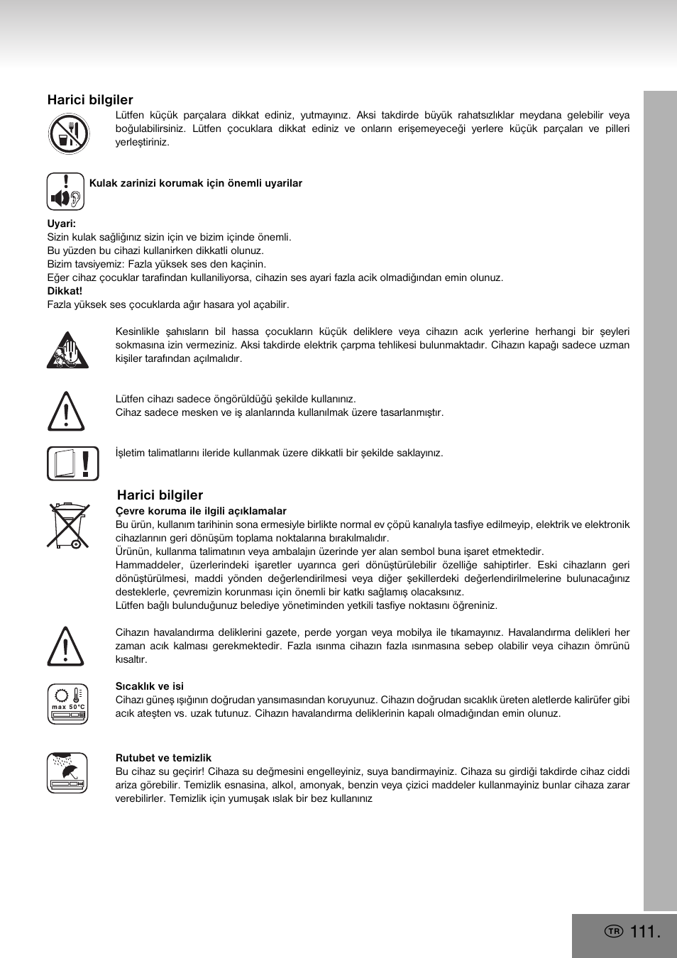 Elta 4556 User Manual | Page 111 / 112