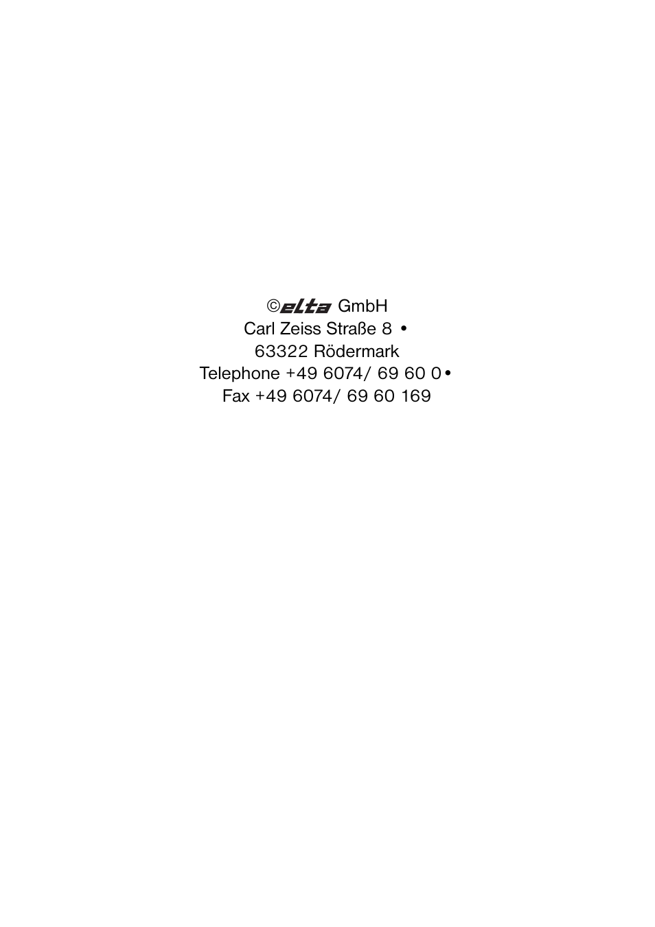 Elta 4556 User Manual | Page 112 / 112