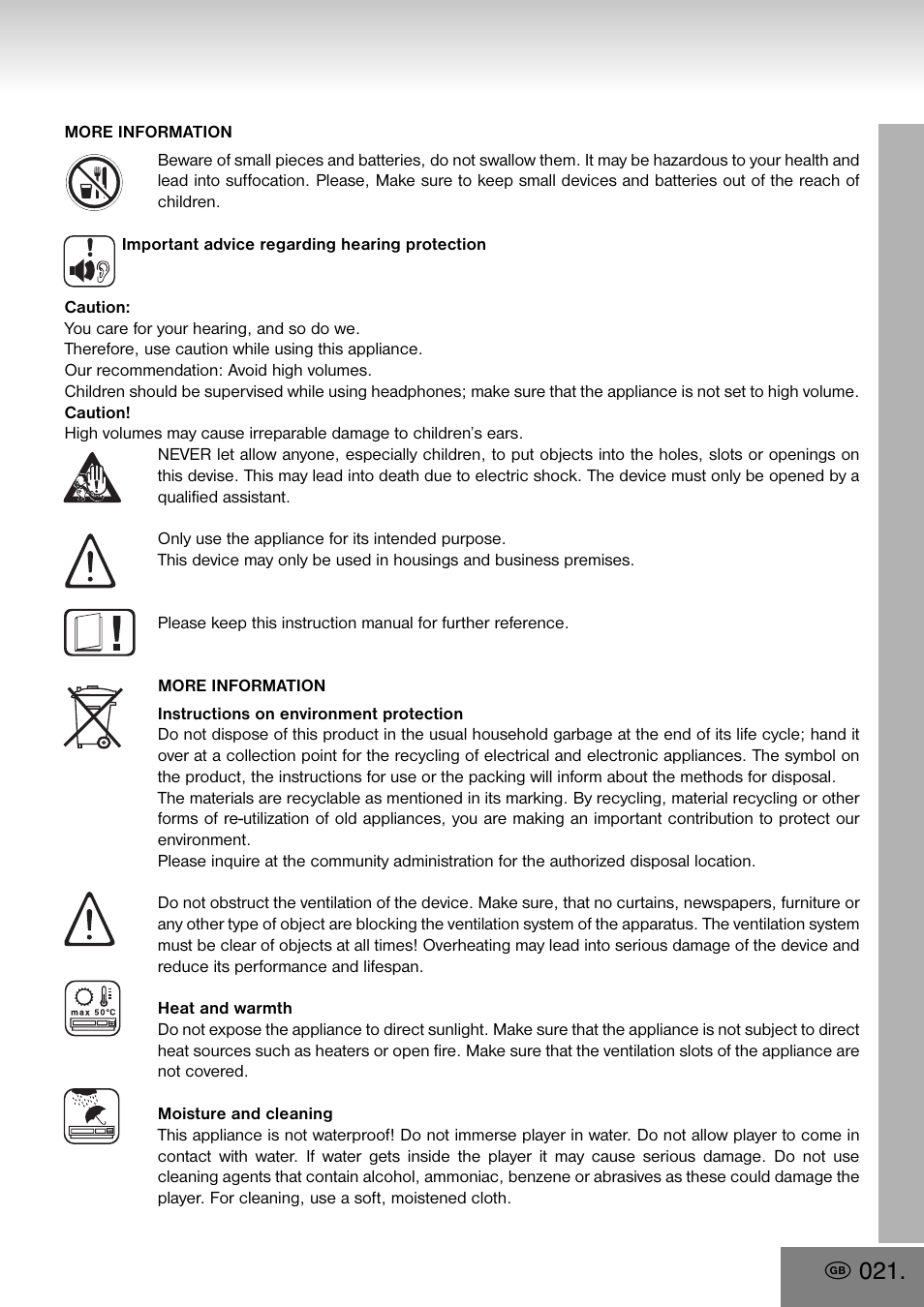 Elta 4556 User Manual | Page 21 / 112