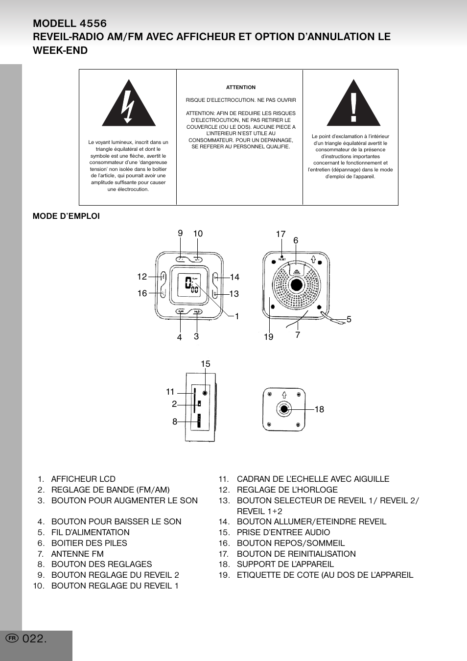 Elta 4556 User Manual | Page 22 / 112