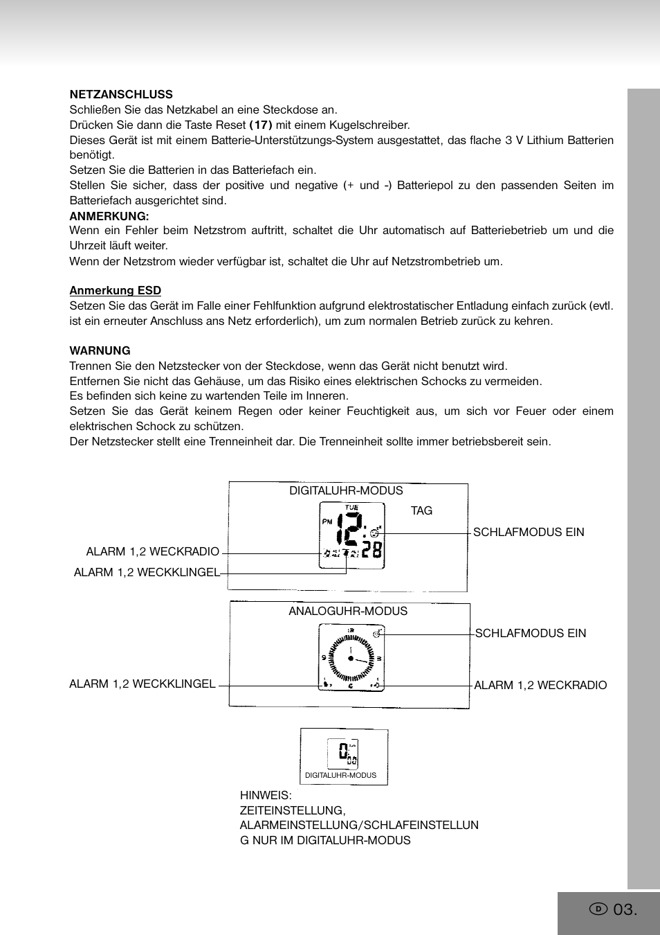 Elta 4556 User Manual | Page 3 / 112