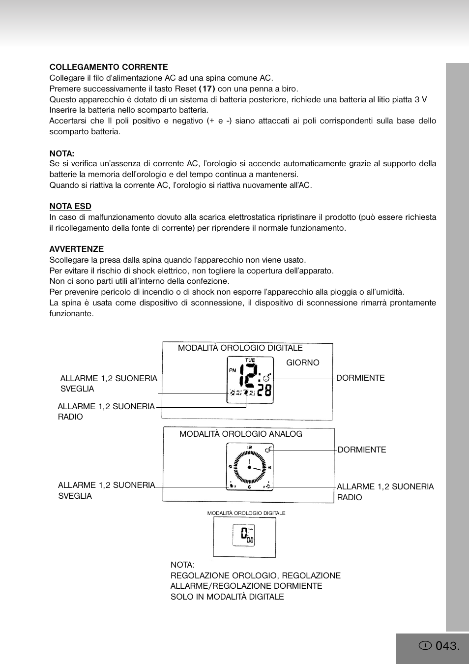 Elta 4556 User Manual | Page 43 / 112