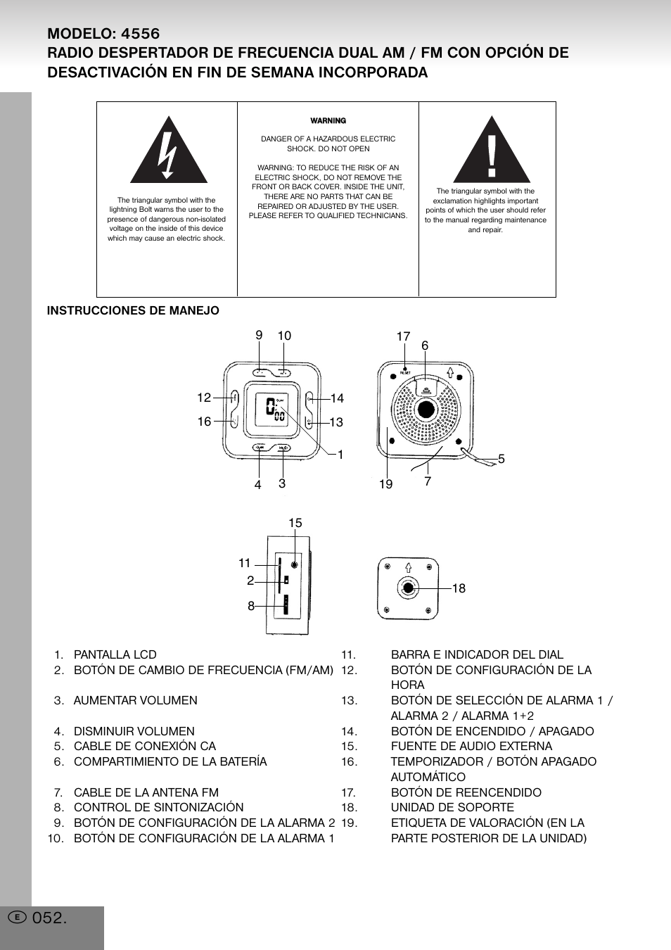 Elta 4556 User Manual | Page 52 / 112