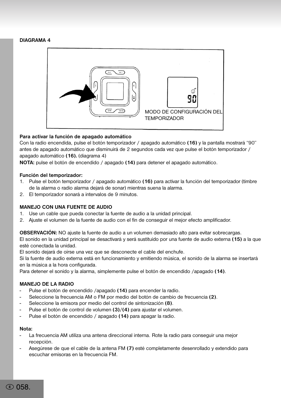 Elta 4556 User Manual | Page 58 / 112