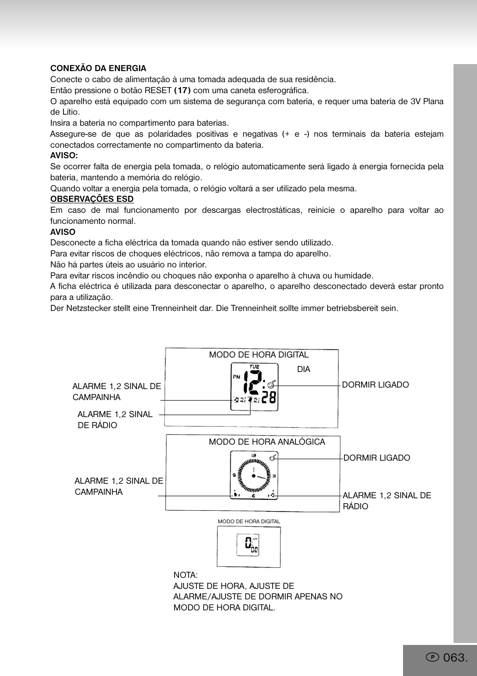 Elta 4556 User Manual | Page 63 / 112