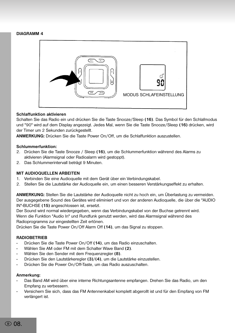 Elta 4556 User Manual | Page 8 / 112
