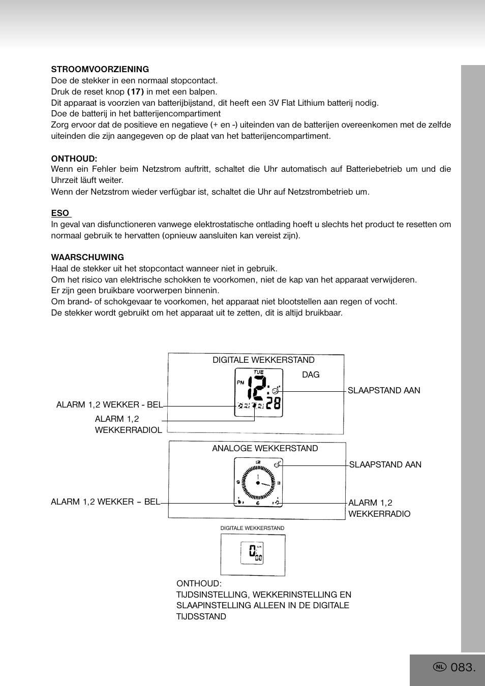 Elta 4556 User Manual | Page 83 / 112