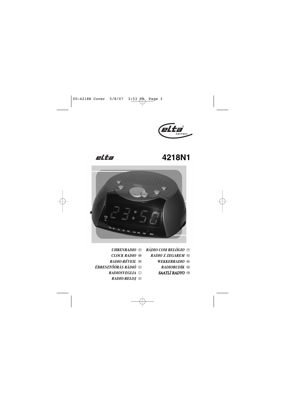 Elta 4218N1 User Manual | 46 pages