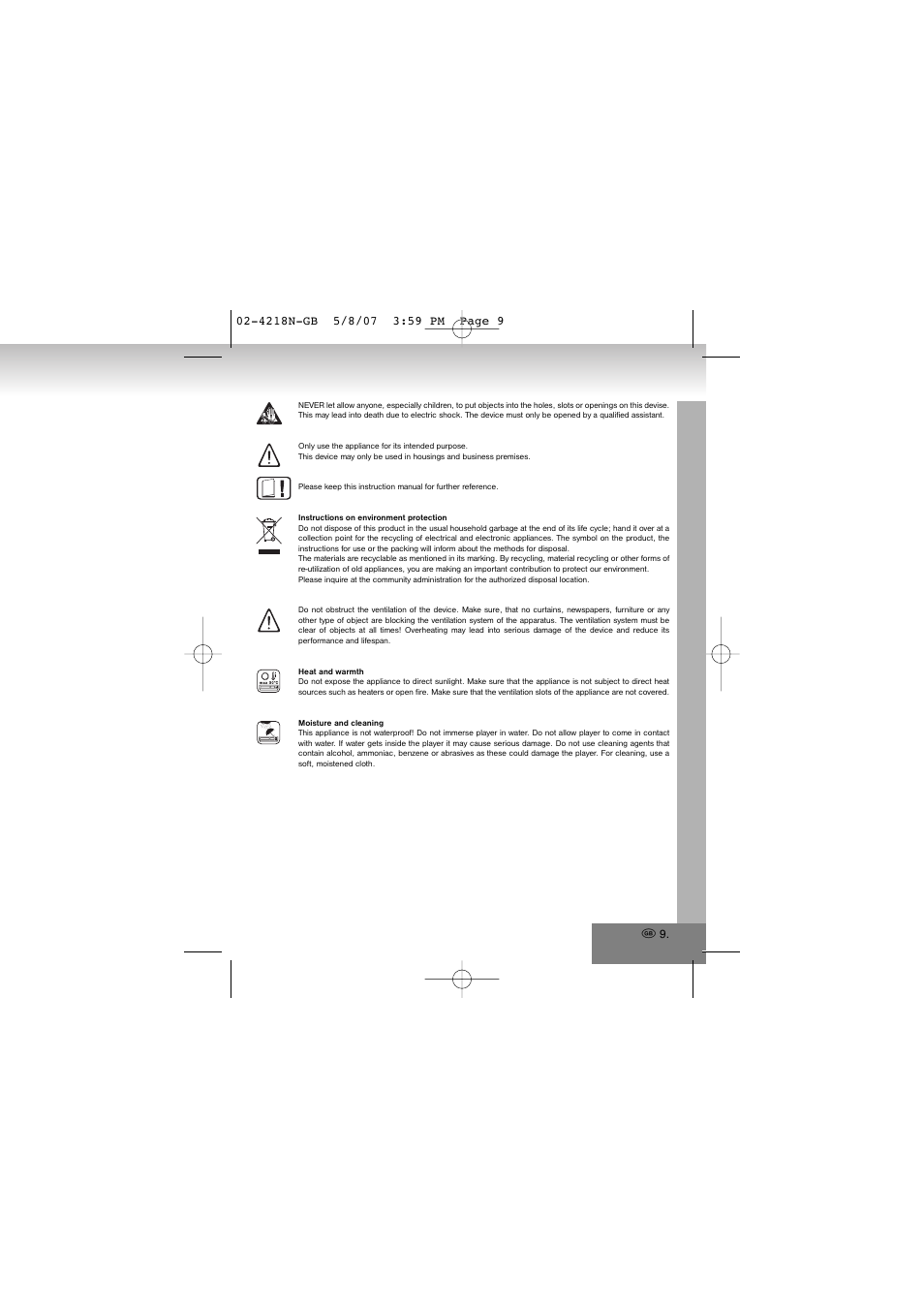 Elta 4218N1 User Manual | Page 9 / 46
