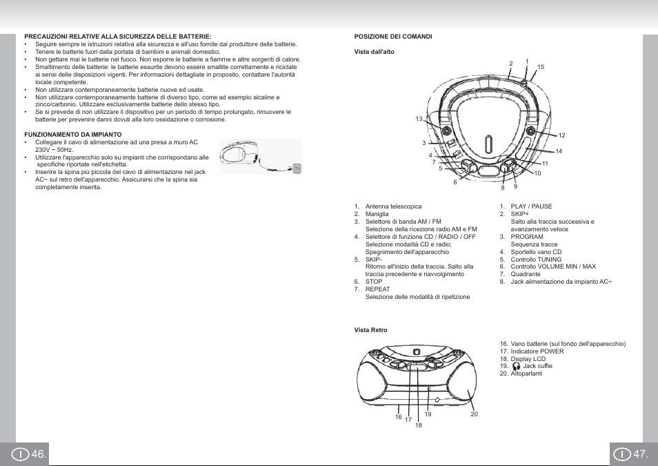 Elta_6688_im p046,47_i.pdf | Elta 6688 User Manual | Page 24 / 71