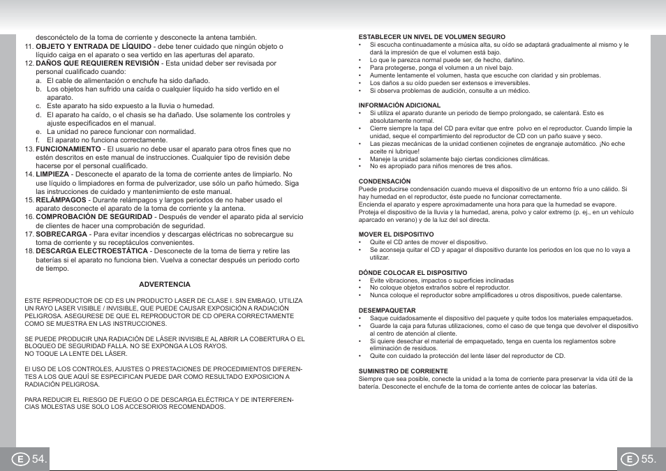 Elta_6688_im p054,55_e.pdf | Elta 6688 User Manual | Page 28 / 71