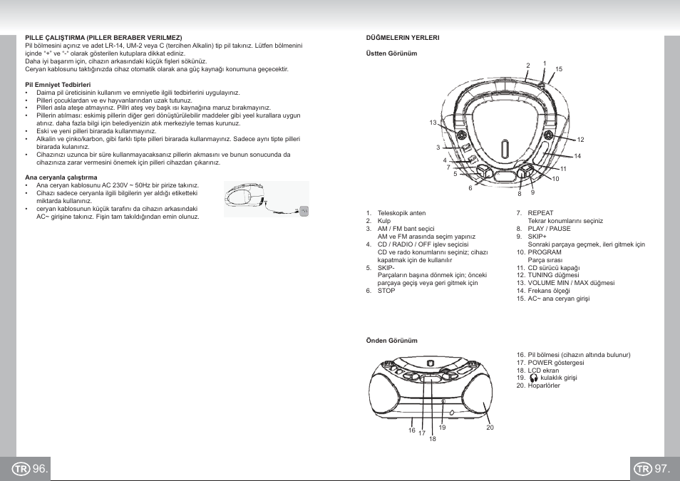 Elta_6688_im p096,97_tr.pdf | Elta 6688 User Manual | Page 49 / 71