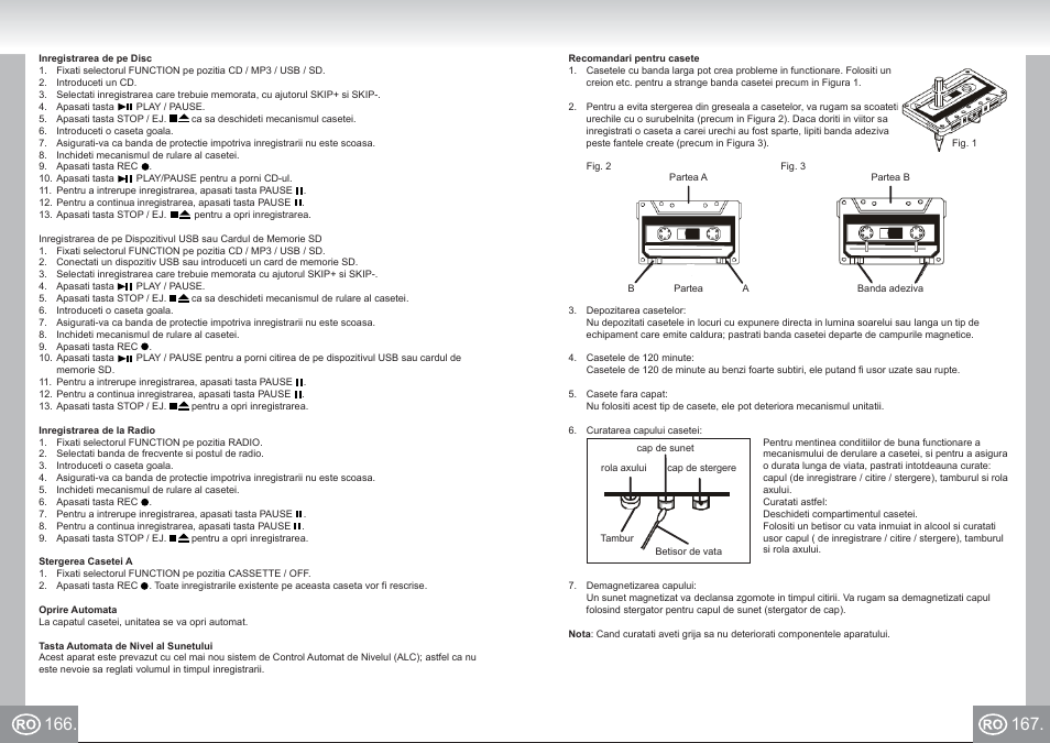 Elta 6733_im p166,167_ro.pdf | Elta 6733 User Manual | Page 84 / 99