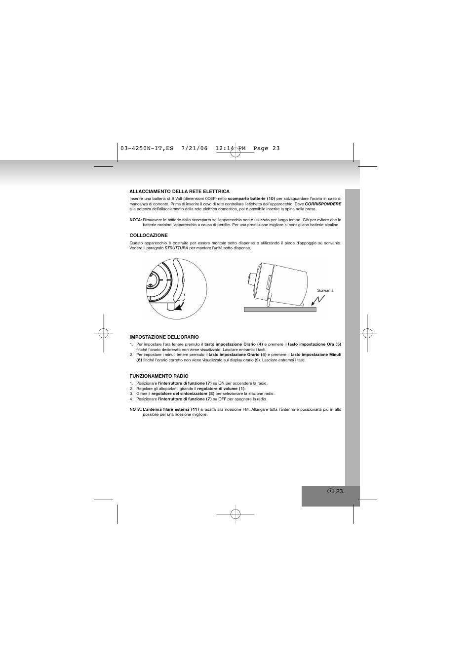 Elta 4250N User Manual | Page 23 / 57