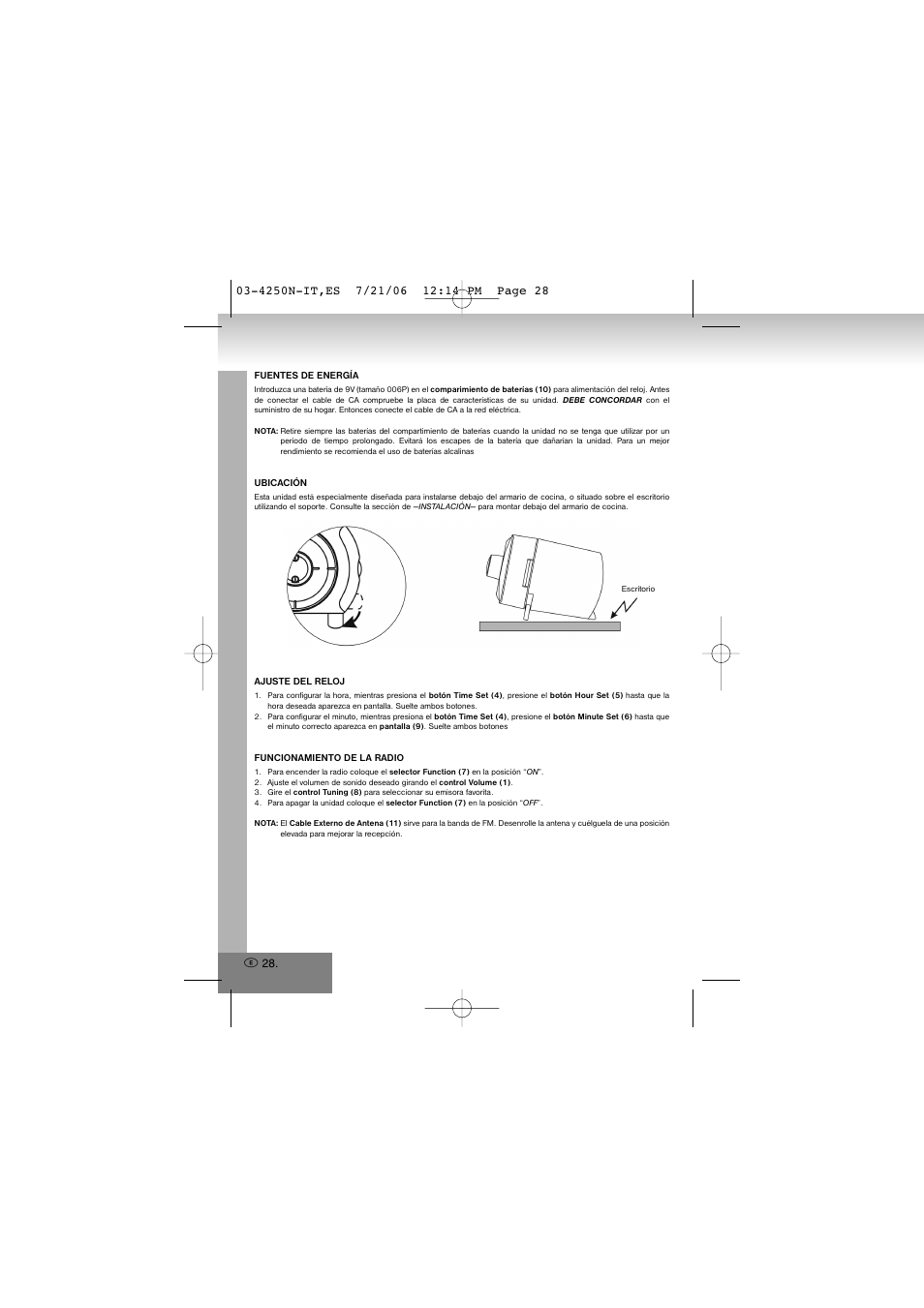 Elta 4250N User Manual | Page 28 / 57