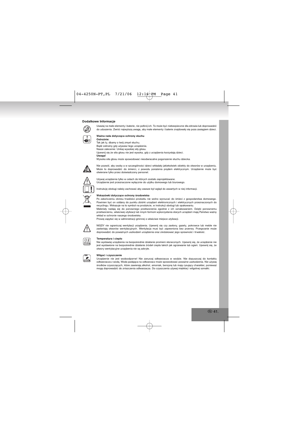 Elta 4250N User Manual | Page 41 / 57