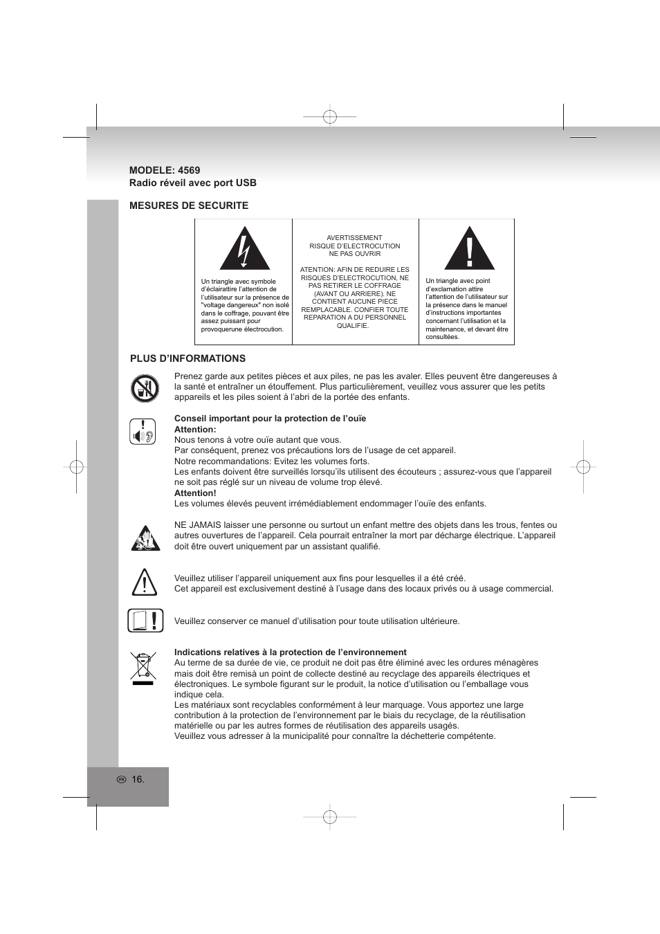 Elta 4569 User Manual | Page 16 / 100