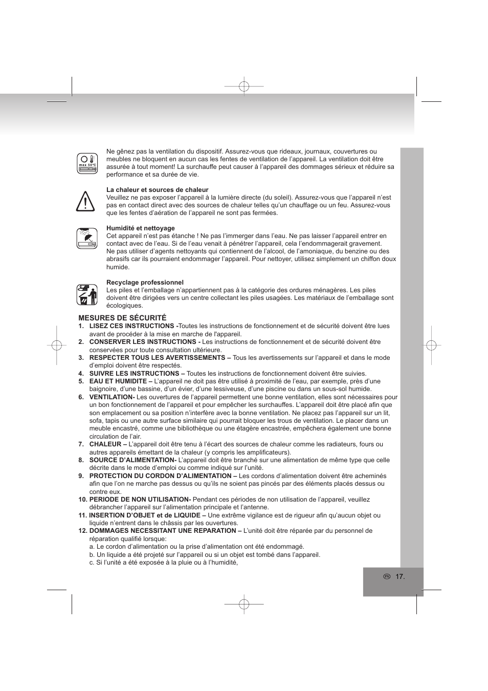 Elta 4569 User Manual | Page 17 / 100