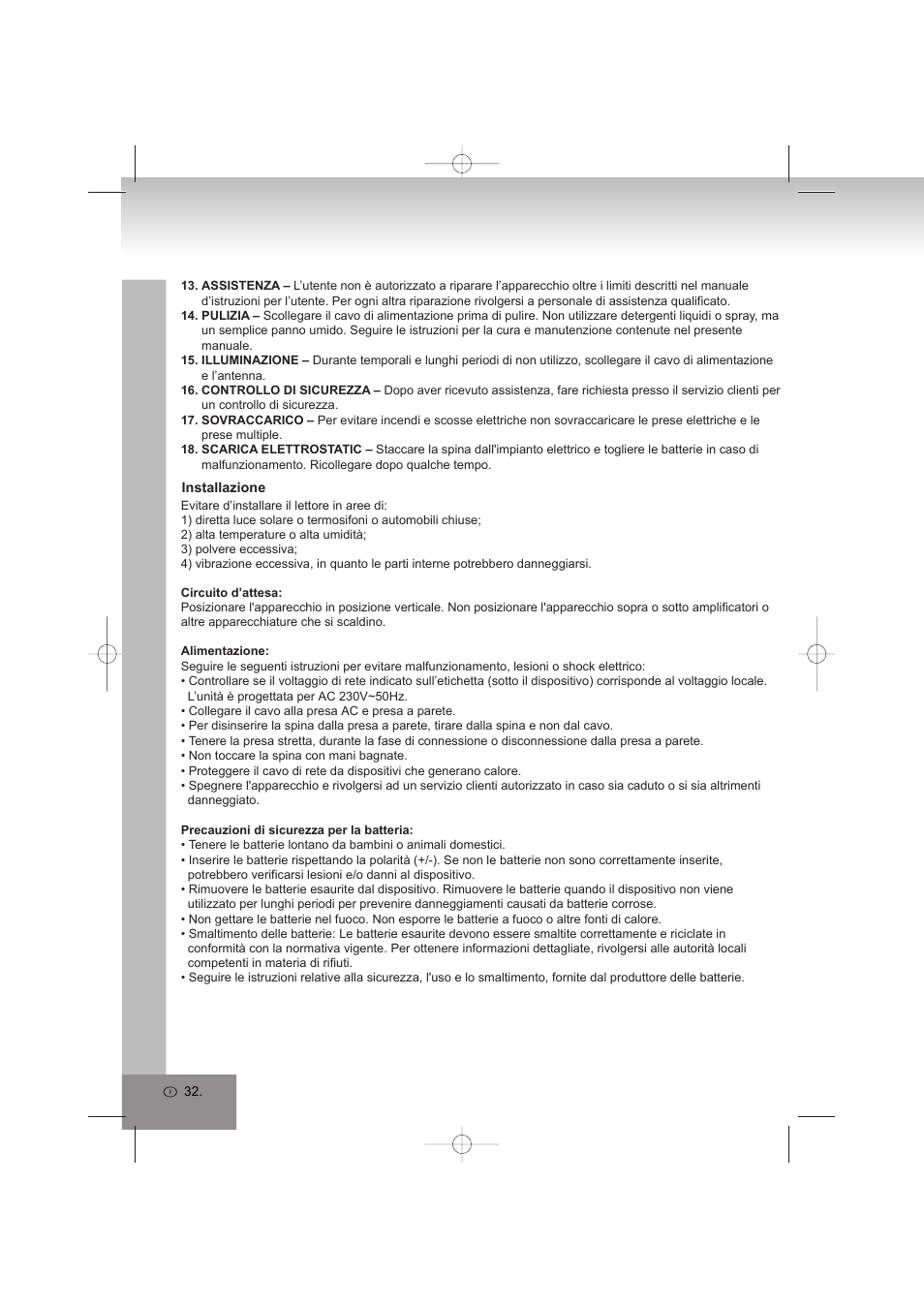 Elta 4569 User Manual | Page 32 / 100