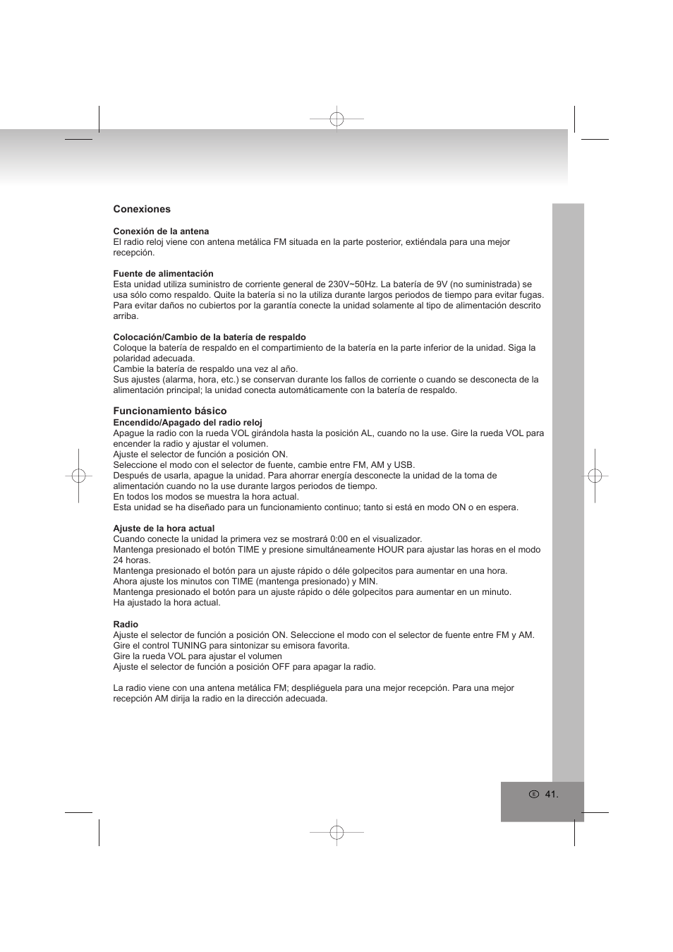 Elta 4569 User Manual | Page 41 / 100
