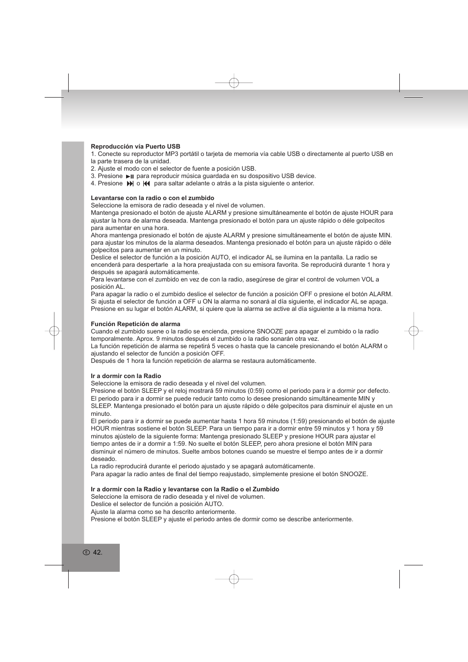 Elta 4569 User Manual | Page 42 / 100