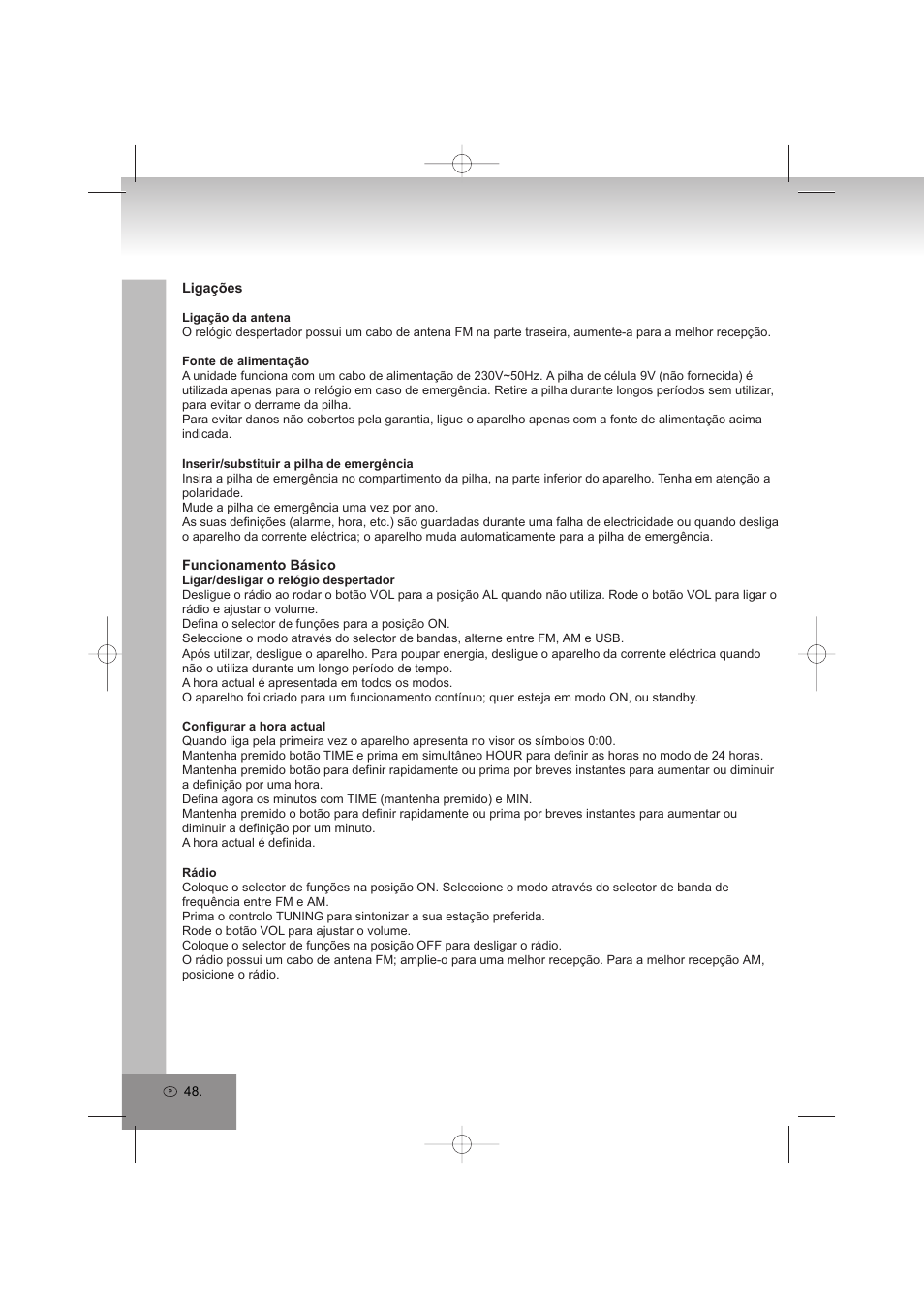 Elta 4569 User Manual | Page 48 / 100