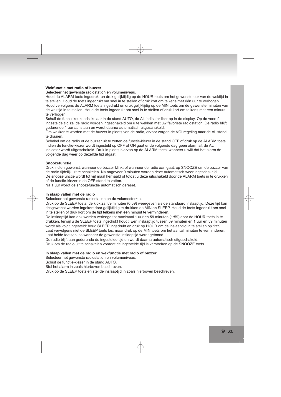 Elta 4569 User Manual | Page 63 / 100