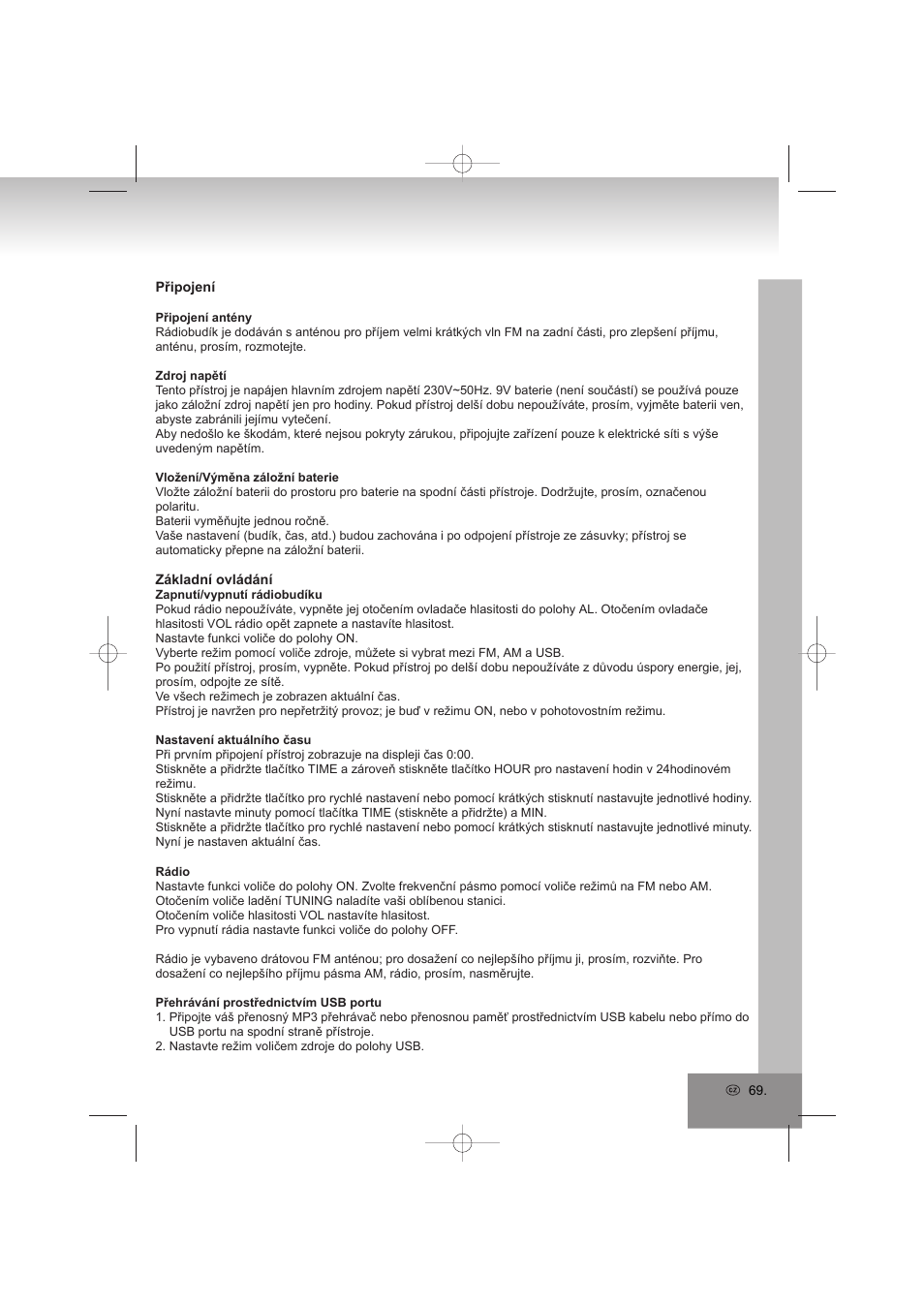 Elta 4569 User Manual | Page 69 / 100