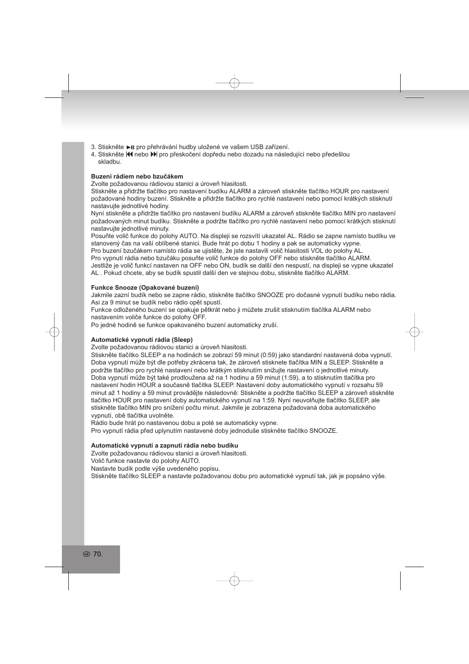 Elta 4569 User Manual | Page 70 / 100