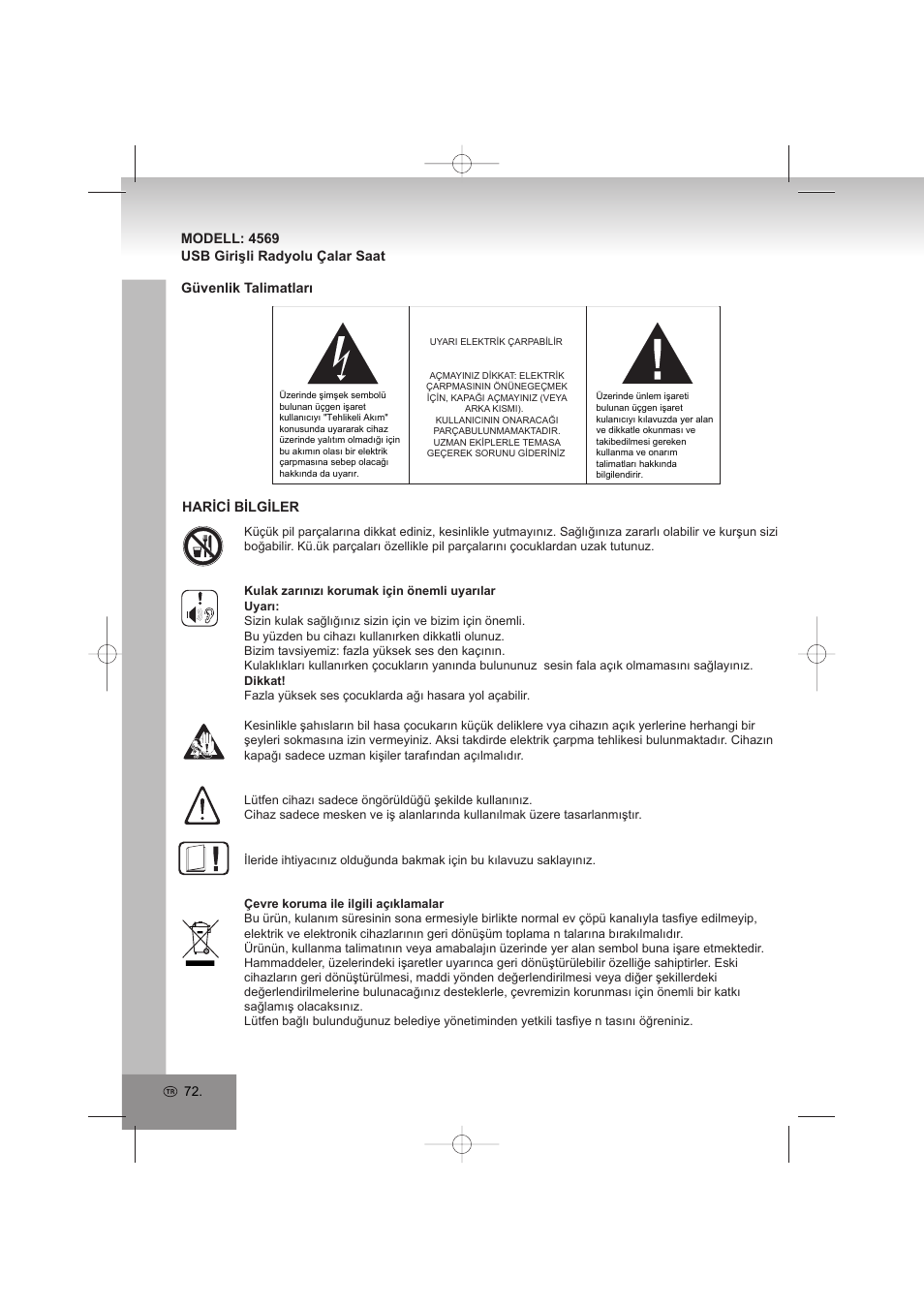 Elta 4569 User Manual | Page 72 / 100